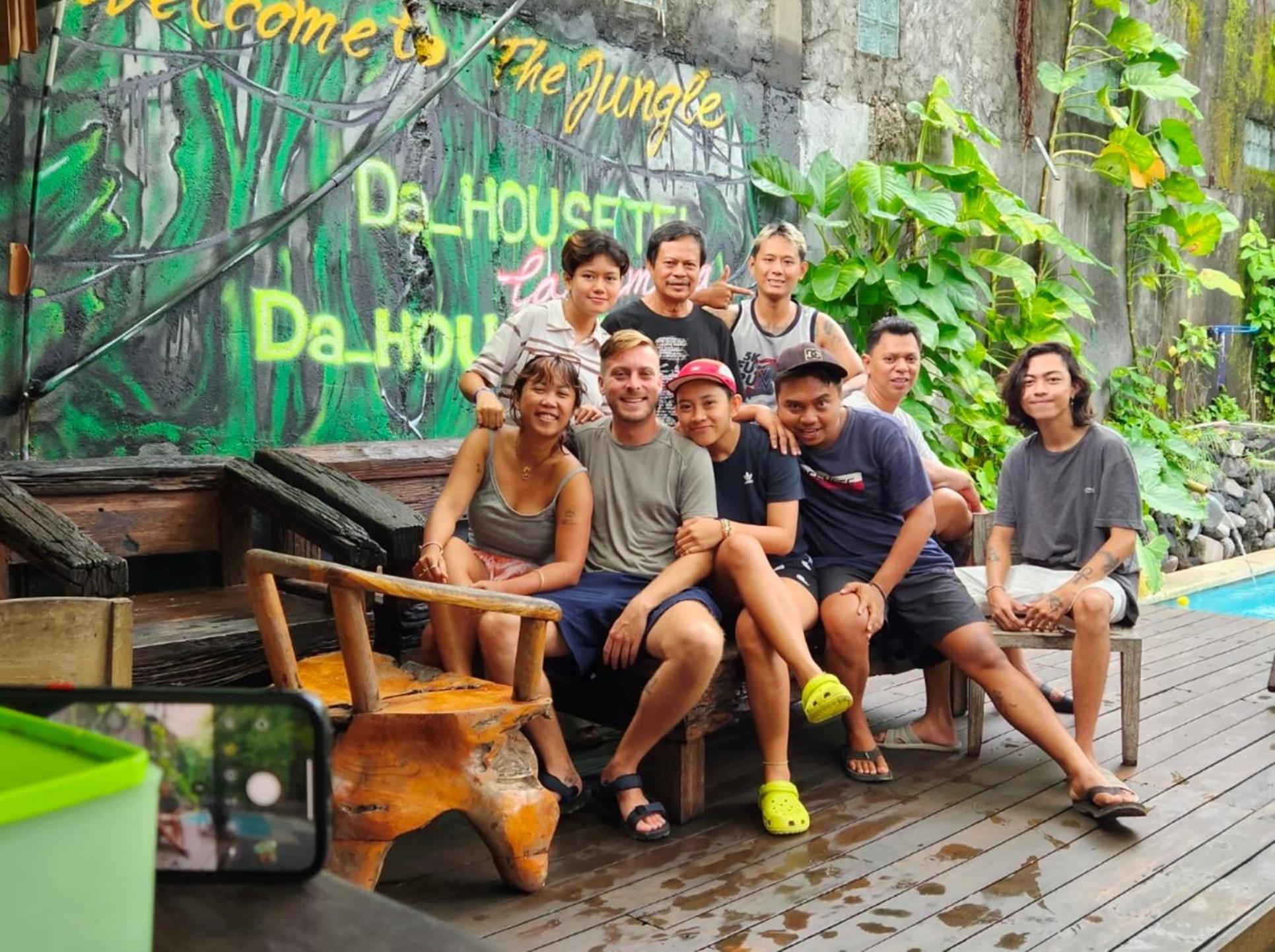 Da Housetel Kuta Hostel Kuta Lombok Exterior foto